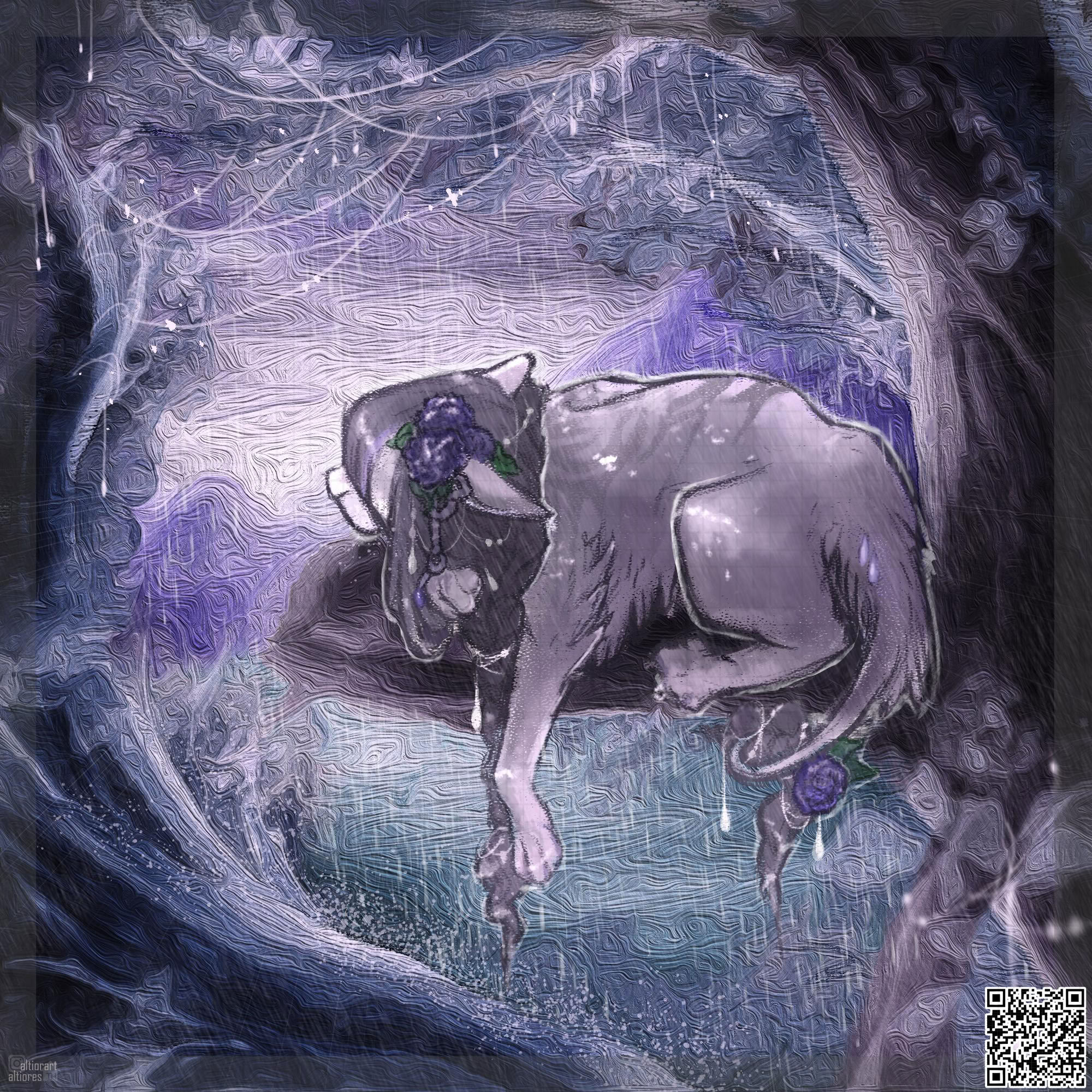 Rendered artwork of an adoptable character